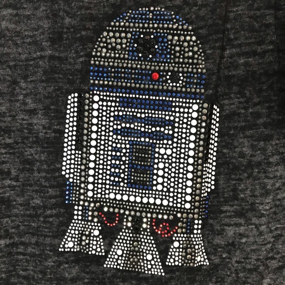 Star Wars Rock & Republic tee beaded bedazzled - Picture 3 of 4